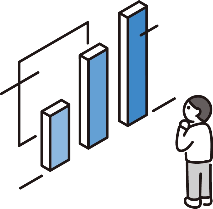 平均年齢のイラスト