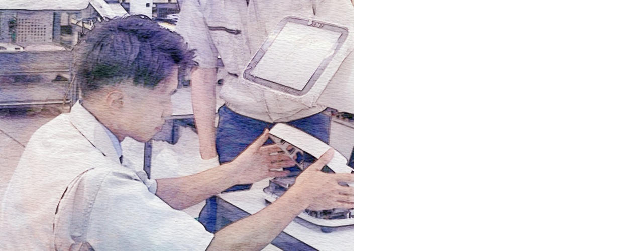 サービススタッフが自信に満ちている様子（PC版）