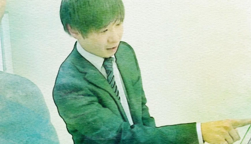 推進スタッフがやりがいを語っている様子（スマホ版）